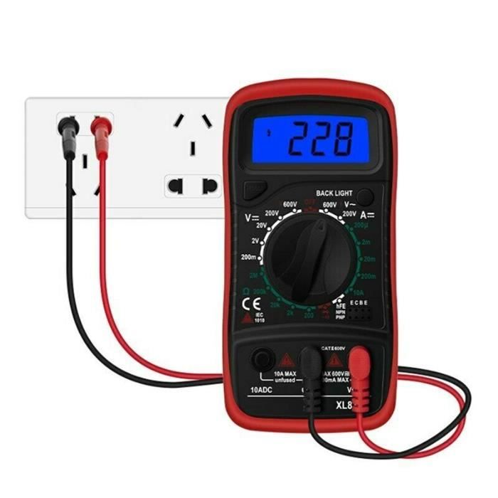 Volt Ohm Amp AC DC Testeur de batterie compteur jauge analogique multimètre 1 Volt Ohm Amp AC DC Testeur de batterie compteur jauge analogique multimètre 1
