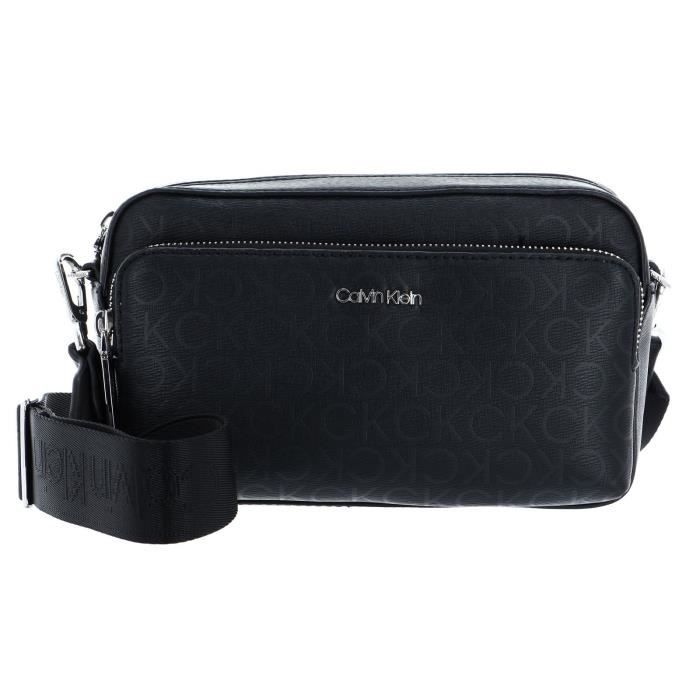 Calvin Klein CK Must Camera Bag L Black Mono [185081] - sac à épaule bandoulière sacoche