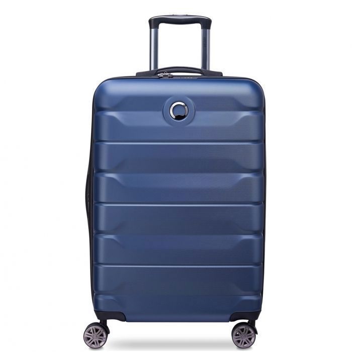 Valise Delsey Paris Air Armour 68 cm extensible Bleu nuit