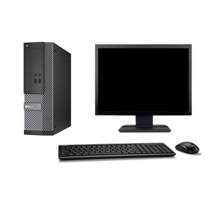 PC Dell Optiplex 3020 SFF Ecran 19 i5-4570 RAM 4Go Disque 250Go Windows 10 Wifi