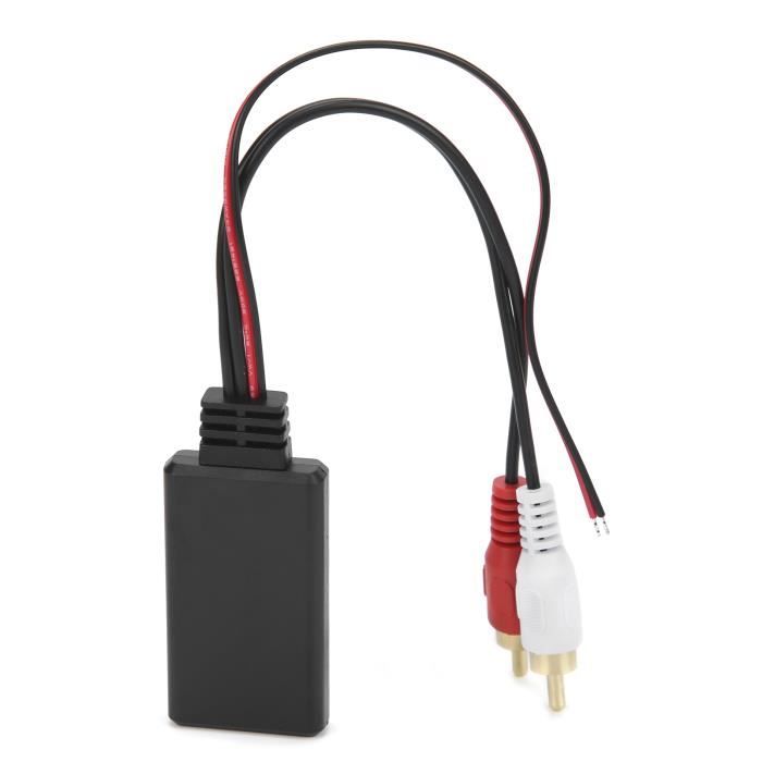 Dilwe adaptateur audio pour Clarion Adaptateur RCA Radio Bluetooth 5.0  Câble de musique Audio sans fil pour voiture automatique