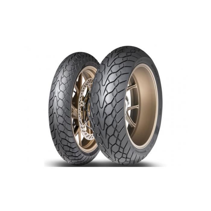Pneu Moto Eté DUNLOP MUTANT 110/80 ZR18 W - Quatre saisons - Meilleure adhérence sur route mouillée