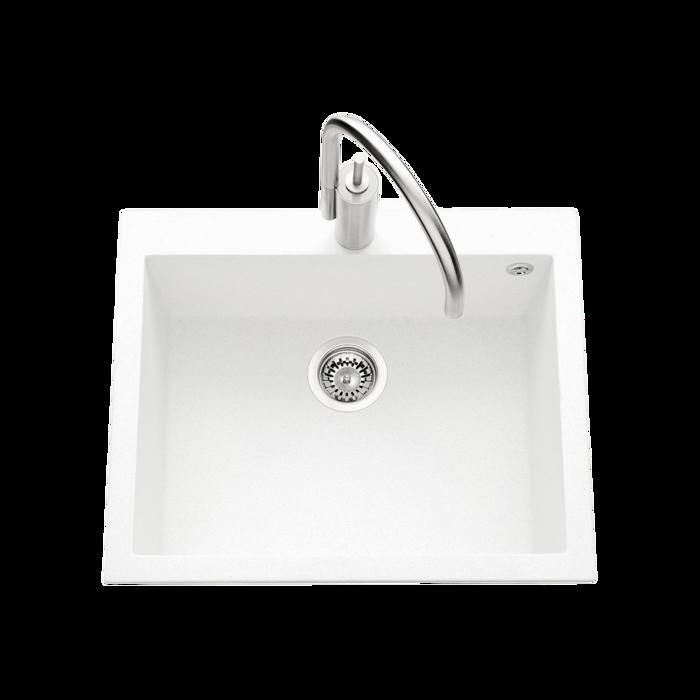 Evier Granit Blanc Ewi Urbia 1 Bac Sans Egoutto Achat Vente Robinetterie De Cuisine Evier Granit Blanc Ewi Urbi A Prix De Folie 3663019002921 Soldes Sur Cdiscount Des Le 20 Janvier Cdiscount