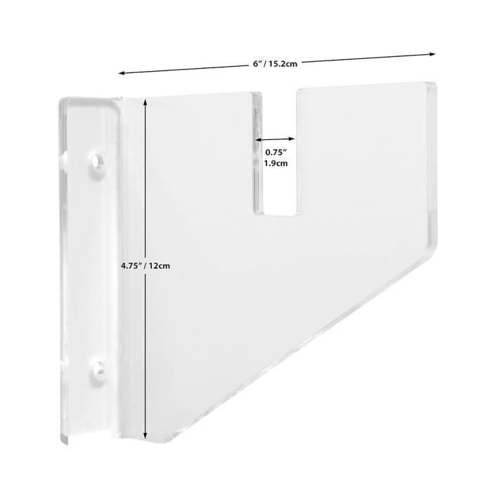 2 Pièces Support Mural Pour Skateboard En Plastique, Support D