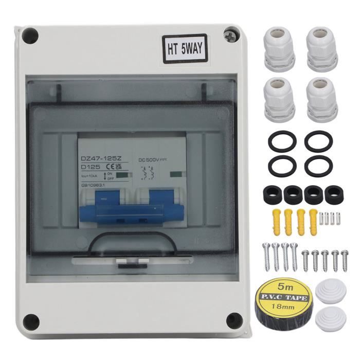 Disconnect Module Distribution Box HURRISE DC Disconnect Switch Disjoncteur Étanche Disconnect Switch Box ...