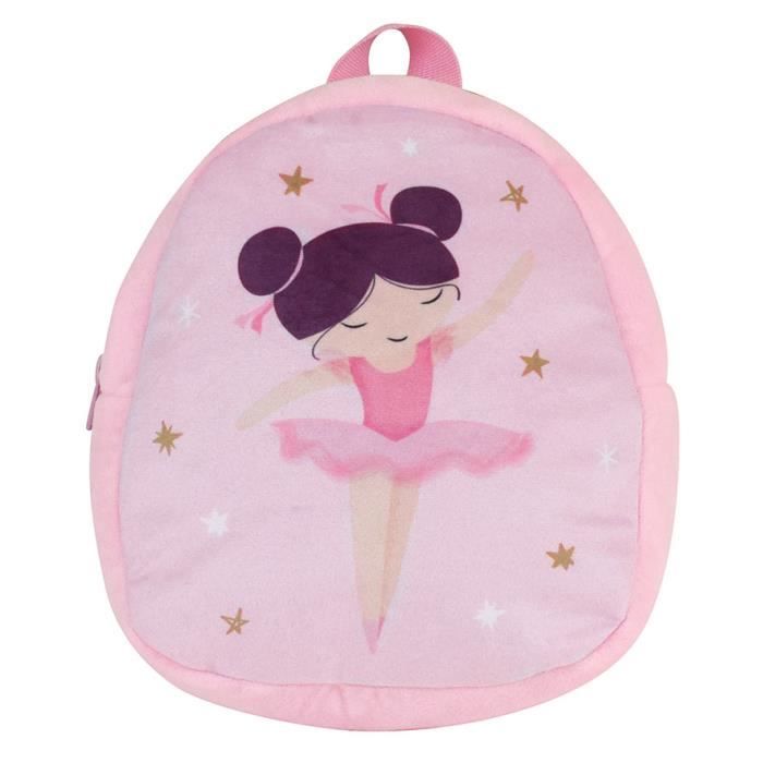 Sac à dos enfant - Jemini - Ballerine - Rose - 3 L - Bretelles réglables Sac à dos enfant - Jemini - Ballerine - Rose - 3 L - Bretelles réglables