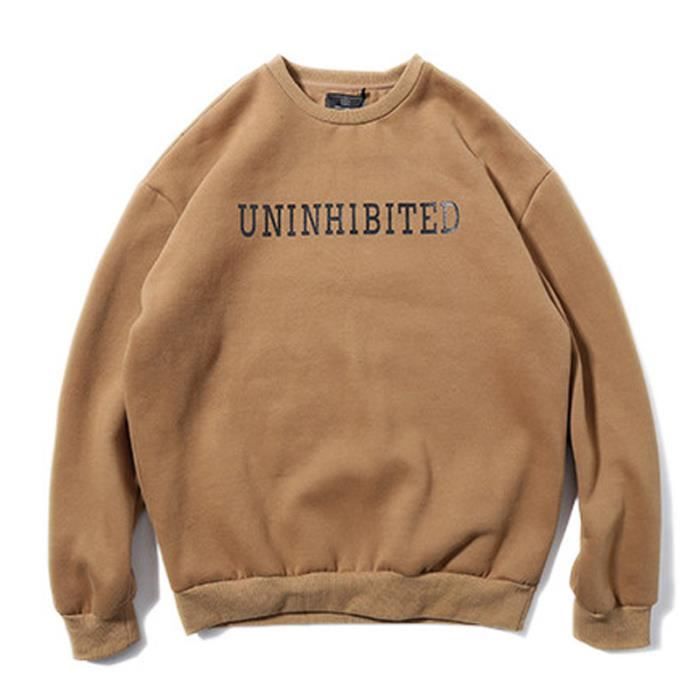 Pull velours homme 2025