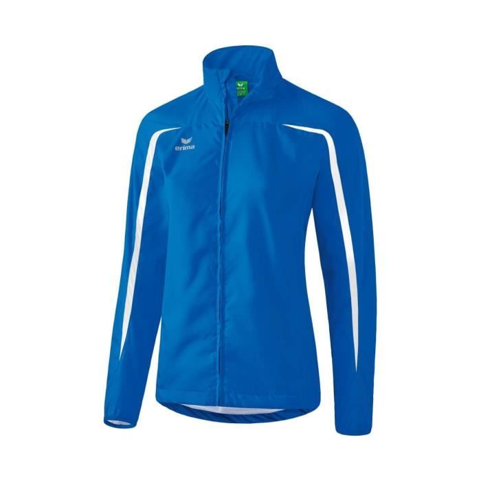 Veste de Running - ERIMA - ROYAL-BLANC - Coupe-vent - Imperméable - Respirante