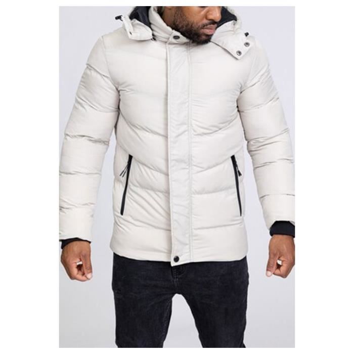 Doudoune blanche homme shop