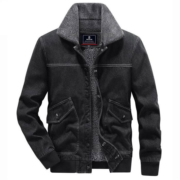 Veste en jean sale chaude