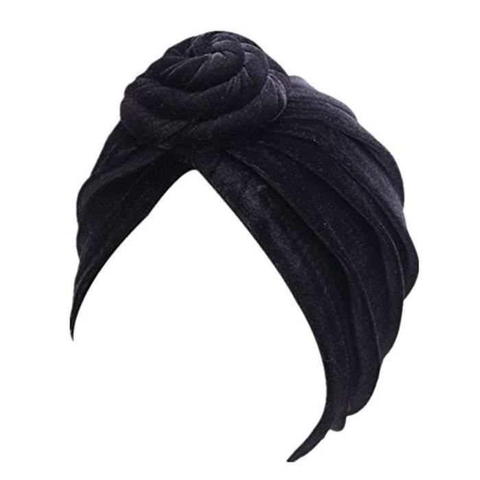 Femme Imprimé Fleuri Chapeau Turban Cap couverture perte de cheveux tête écharpe envelopper pré-attaché