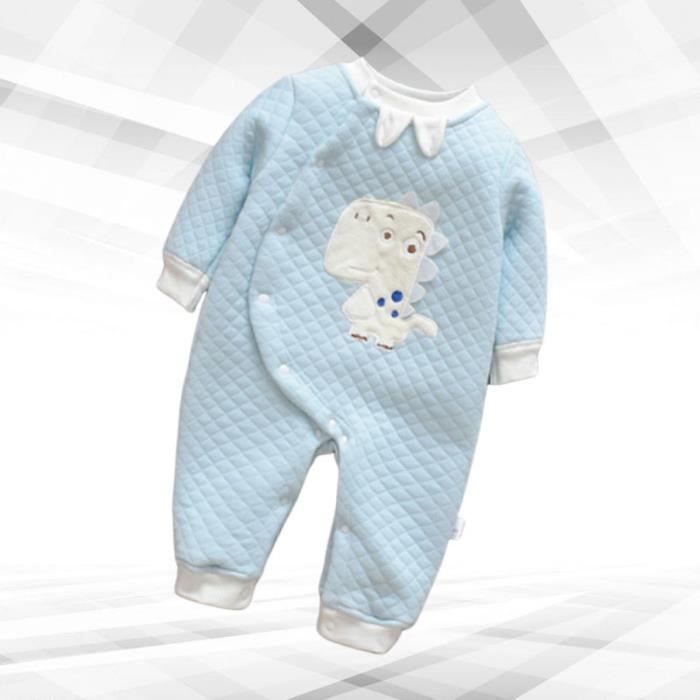 Générique Nouveau-né Bébé Dessin Animé Barboteuse Combinaison De Neige Manteau Ensemble De Pyjama Manches Longues Combinaison Dessin Animé Combinaison Bébé Avec Capuche Tenues Confortables Pour Bébé