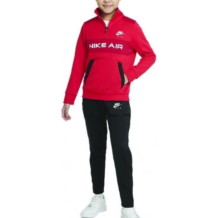 Ensemble de survetement Nike AIR TRACK SUIT Garcon Manches longues Multisport Noir Cdiscount Pret a Porter