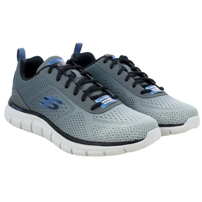 Skechers Sneaker - SKECHERS - Track Ripkent - Gris - Lacets - Textile - Adulte