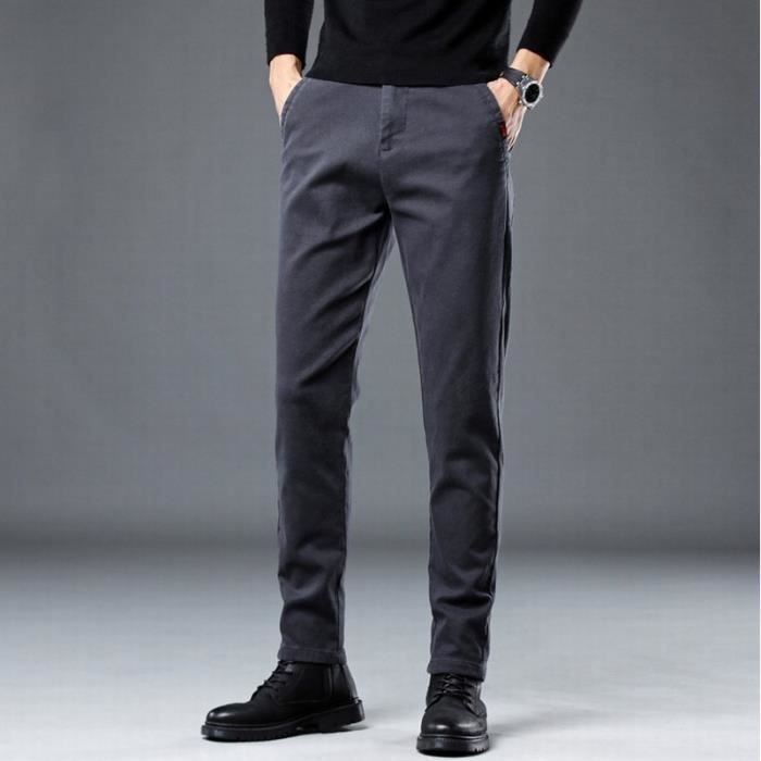 Pantalon d contract haut de gamme pour hommes Pantalon de costume
