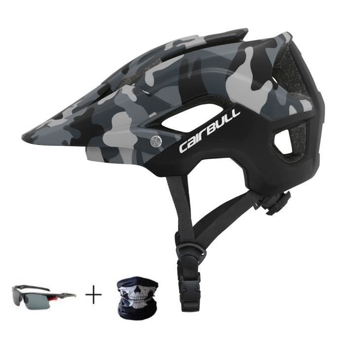 Casque de velo VTT homme Protection integrale Modele ultraleger Blanc Cdiscount Sport