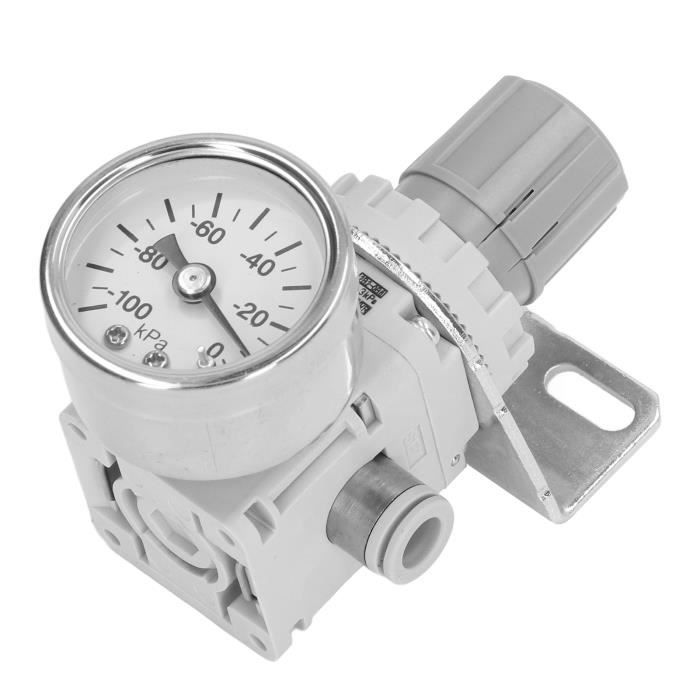 Manomètre de régulateur de pression, vanne de régulation de pression 1-4 po avec connecteur mâle