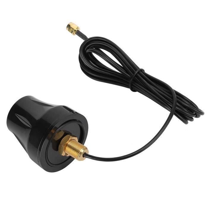 Base d'antenne avec câble d'alimentation RG58 3m, ventouse à tête