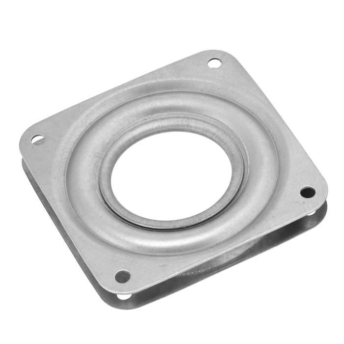 Plateau Tournant 360° En Métal - Support Pivotant Stable Pour étagères, Présentoirs, Tabourets (8 Kg Max) - 11
