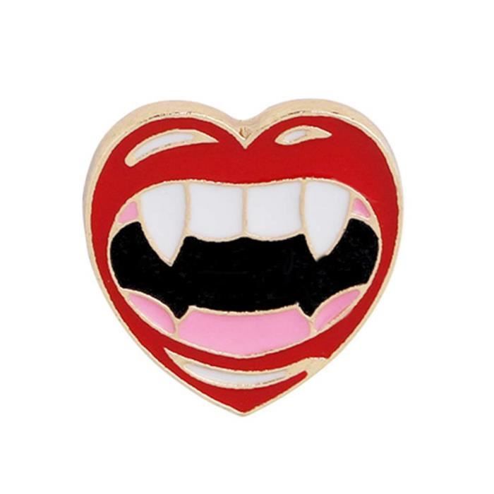 5442 1pcs Broche De Dent De Vampire D Halloween Broche Femme Homme Unisexe Ideal Le Accessoires D Halloween Couleur 1 Achat Vente Broche 5442 1pcs Broche De Dent De