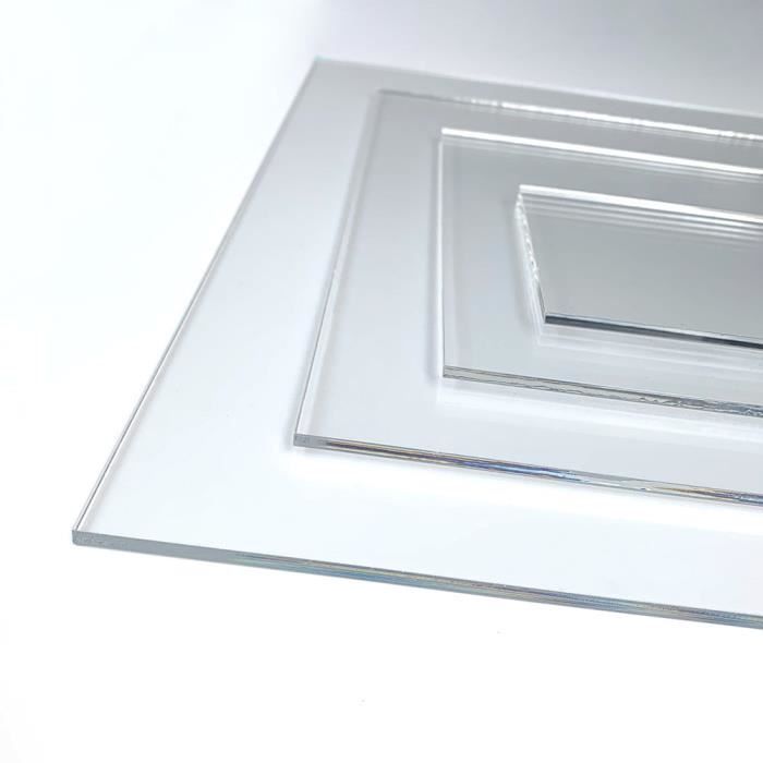 Plaque plexiglass 1 mm 30 x 80 cm (300 x 800 mm) - Cdiscount Bricolage