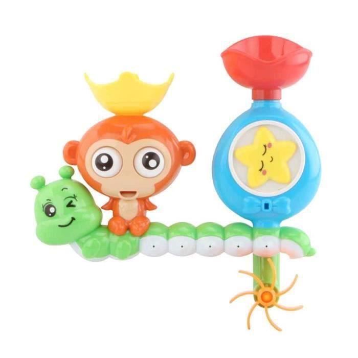 Gant De Bras K0L54 3 pièces dessin animé Fidget Spinner bébé bain jouet