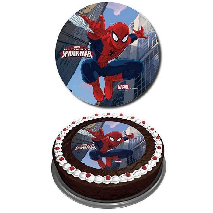 Disque Azyme Sucre Spiderman Decoration Gateau Cdiscount Jeux Jouets Disque Azyme Sucre Spiderman Decoration Gateau Cdiscount Jeux Jouets