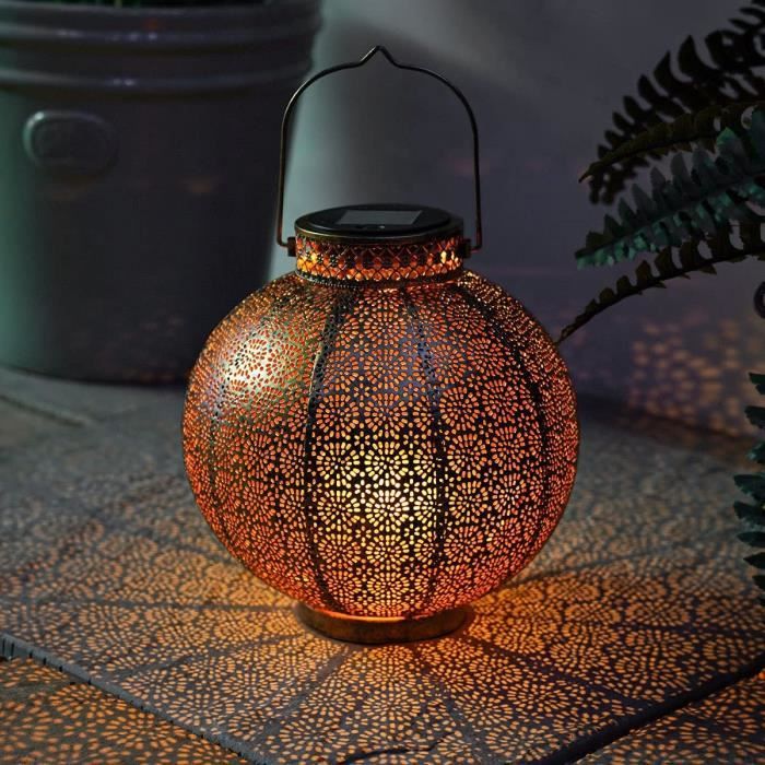 Lampe Citrouille Halloween LED – Statue Lumineuse Décorative – Pour Intérieur Et Extérieur – Ambiance Automne Et Fête