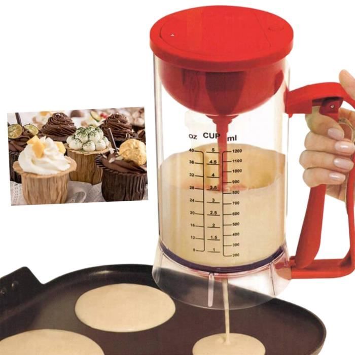 Distributeur Pâte à Crêpes KitchenCraft - Pour Crêpes Et Beignets Parfaits