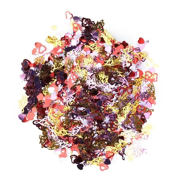 1300 Pièces Confettis Coeur,Plastique Confettis En Forme De Coeur Rouge 1300 Pièces Confettis Coeur,Plastique Confettis En Forme De Coeur Rouge