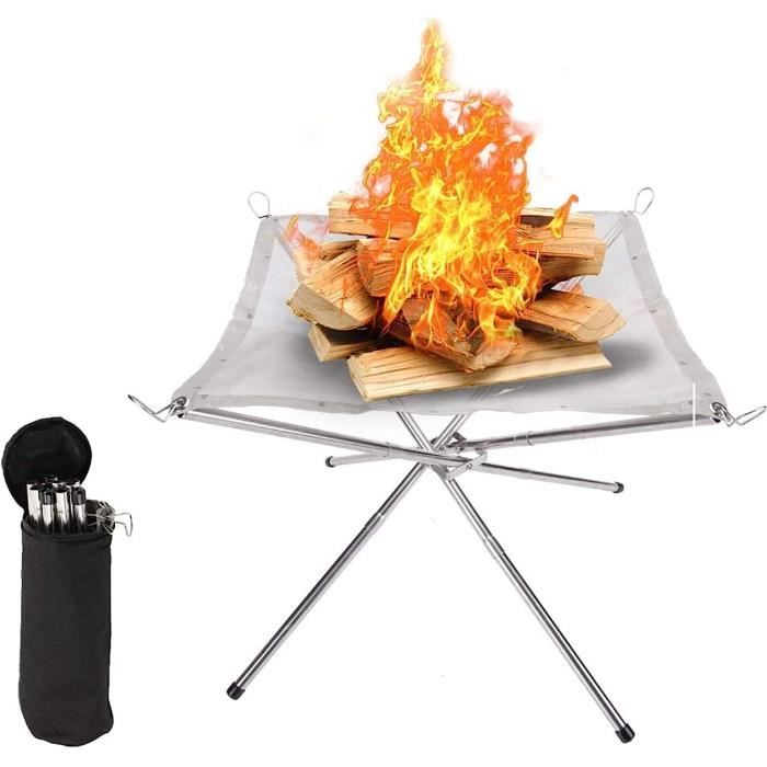 Kit D'outils 5 En 1 Pour Feu De Camp – ShineTrip – Camping Extérieur