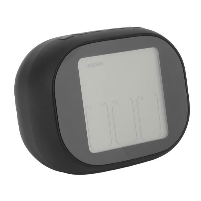 Mini Thermomètre Numérique Voiture/Maison - LCD Portable, ABS, Température Intérieur/Extérieur