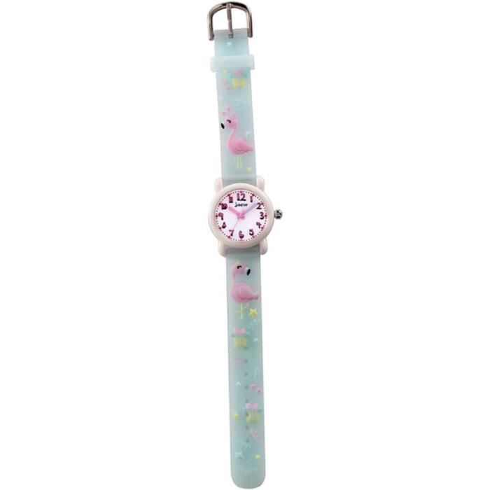 Montre Enfant Projecteur YULONGWU - 24 Motifs De Dessins Animés, Numérique, Bracelet Silicone - Jouet éducatif Et Cadeau