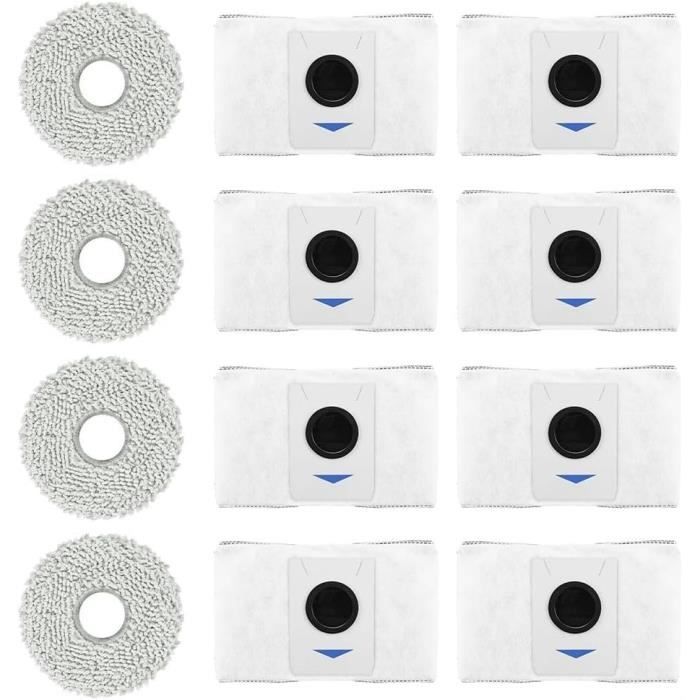 Chiffon De Rechange Pour Vadrouille Robot ECOVACS X1 Omni Turbo - Compatible