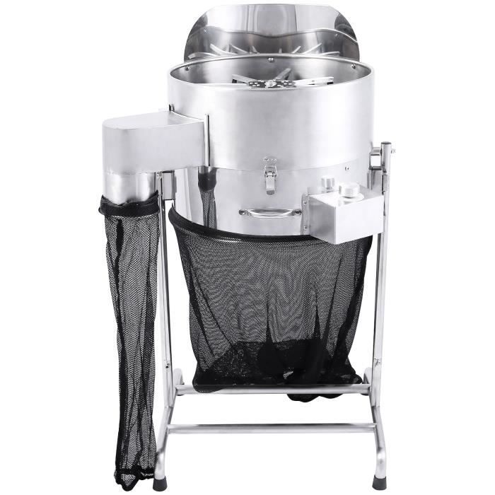Effeuilleuse Manuelle VEVOR à Bol 61 Cm - Lames Inox Remplaçables, Coupe Visible Pour Herbes Et Fleurs