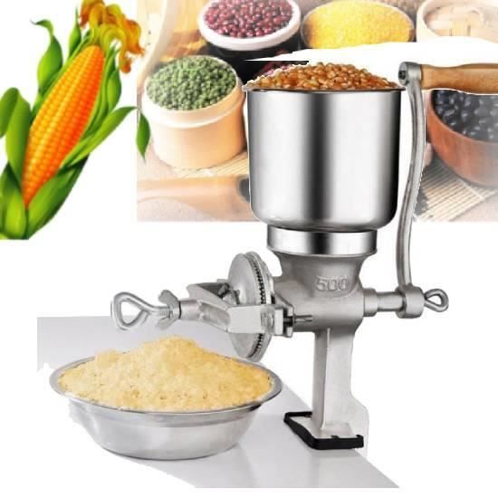 Comparer les prix de VGEBY Moulin à grain manuel Moulin à céréales Moulin à farine moulin broyeur à main Haute Qualité