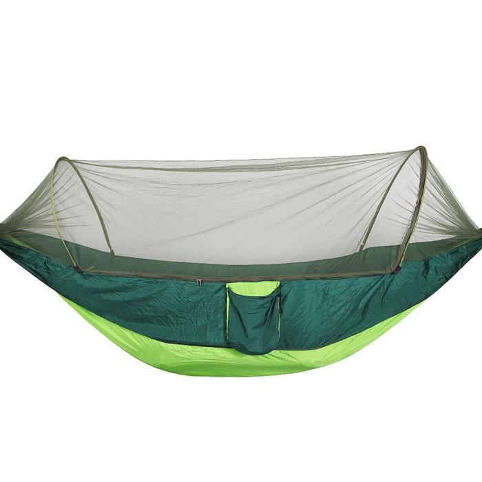 Hamac Ultra Léger Lightest Pro 590g Avec Moustiquaire Et Ridgeline - Compact Et Confortable Pour Camping Randonnée