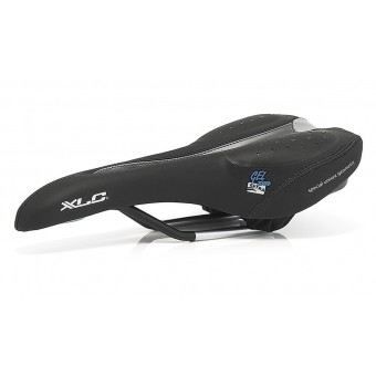 Selle VTT XLC Globetrotter - Adulte - Vélo loisir - Noir - CroMo bicolore