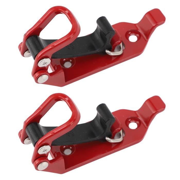 4 Pièces Support Pelle / Hache Orange – Fixation Métal + Caoutchouc Pour Galerie Toit, Camion, Bateau, Garage