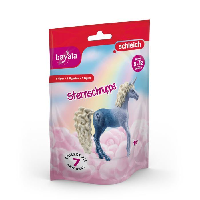 Schleich Figurine Bayala : Licorne à collectionner : Ambre pas cher Schleich Figurine Bayala : Licorne à collectionner : Ambre pas cher