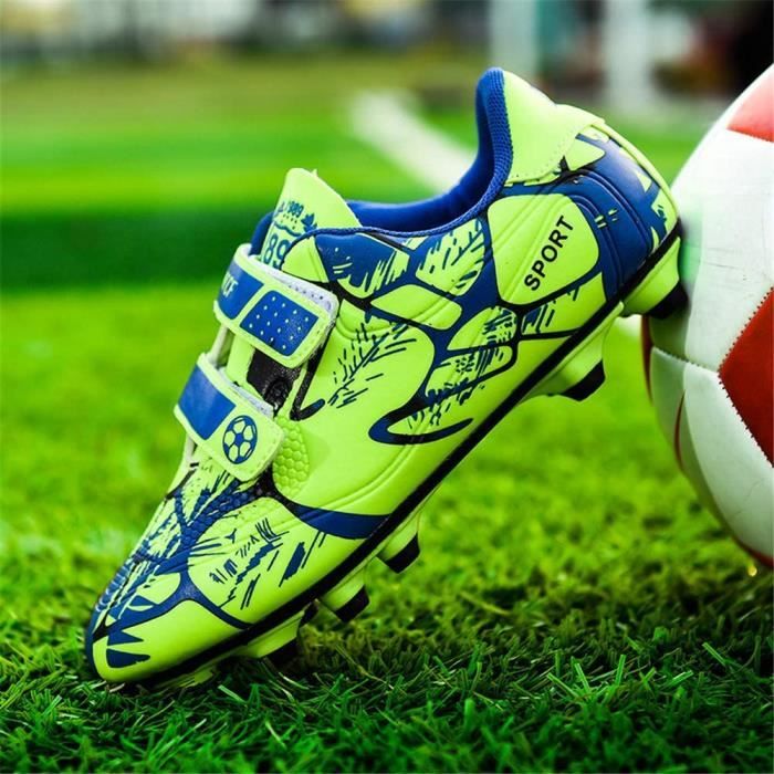 Chaussures de football pour hommes - Chaussures de football athlétiques -  Chaussures de compétition - Chaussures d'entraînement pour garçons 