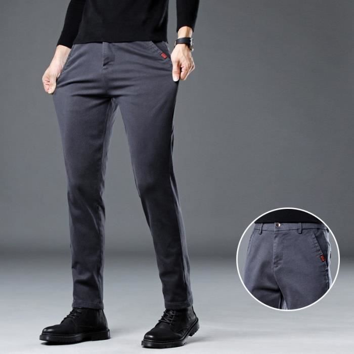 Pantalon d contract haut de gamme pour hommes Pantalon de costume