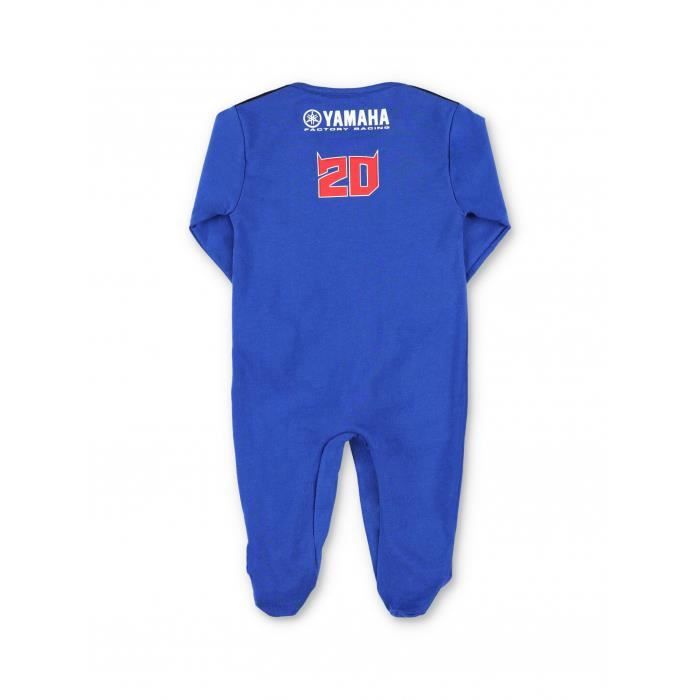 Pyjama Enfant Yamaha Racing Fabio Quartararo 20 Officiel MotoGP Bleu Cdiscount Pret a Porter