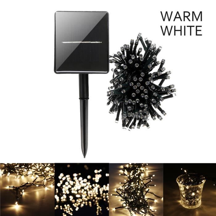 Guirlande lumineuse extérieur IP67 Optima 20m 200 LED blanc chaud