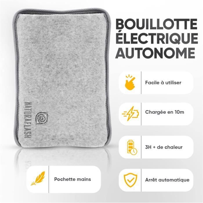 Bouillotte Electrique Chauffante Rechargeable,Bouillotte