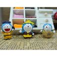 TD® 24pcsVersion du film rétro Doraemon Doraemon Doraemon chat 24 ensemble complet en boîte décoration gâteau matériel en pot-2