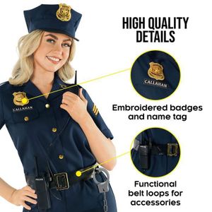 Viving Costumes Matraque De Police 51 Cm – Accessoire Déguisement Adulte – Idéal Carnaval, Soirée Thème – Homme/Femme