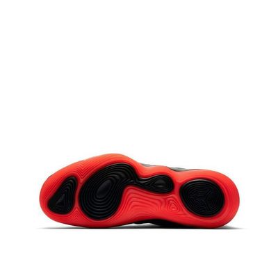 Basket Nike JORDAN SUPER FLY 2017 Low Noir, Rouge Adulte Basket-ball  Indoor