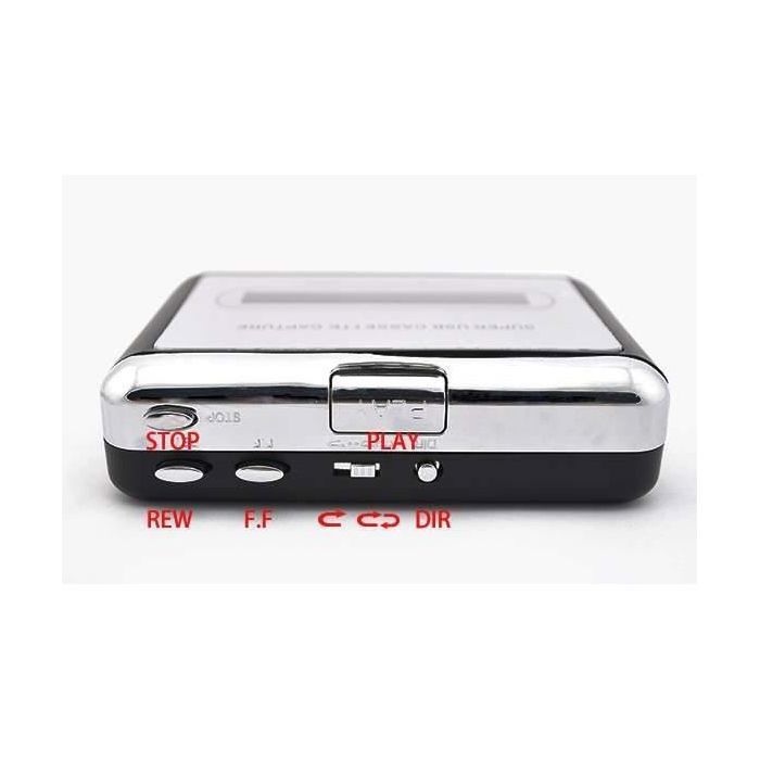 Convertisseur de signal de cassette usb, convertisseur de cassette usb en mp3, lecteur de