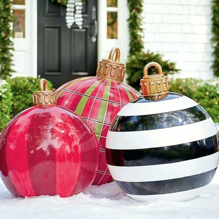 Fabriquer Boule De Noel Geante Exterieurnull